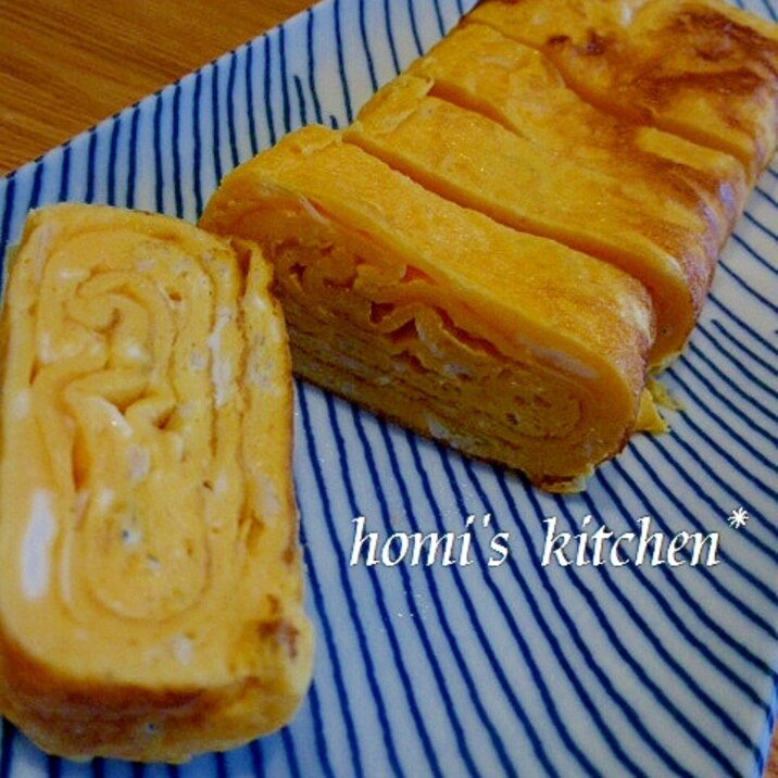 しらす入りのカルシウム卵焼き